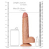 Real Rock Ultra Skin Gode réaliste Envy Straight RealRock 17 x 4.4cm Latino